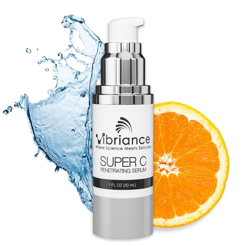 Vibriance Super C Serum - All-in-One Anti-Aging Vitamin Formula for Mature Skin | Hydrates, Firms & Smooths, 1 fl oz