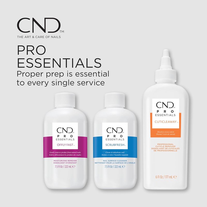 CND Offly Fast Nail Polish Remover - Moisturizing Formula, 7.5 fl oz