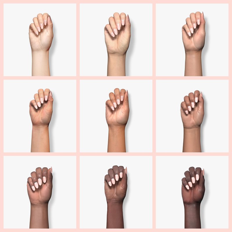 essie Salon-Quality Nail Polish, 8-Free Vegan, Dusty Light Pink, Lighten The Mood, 0.46 fl oz