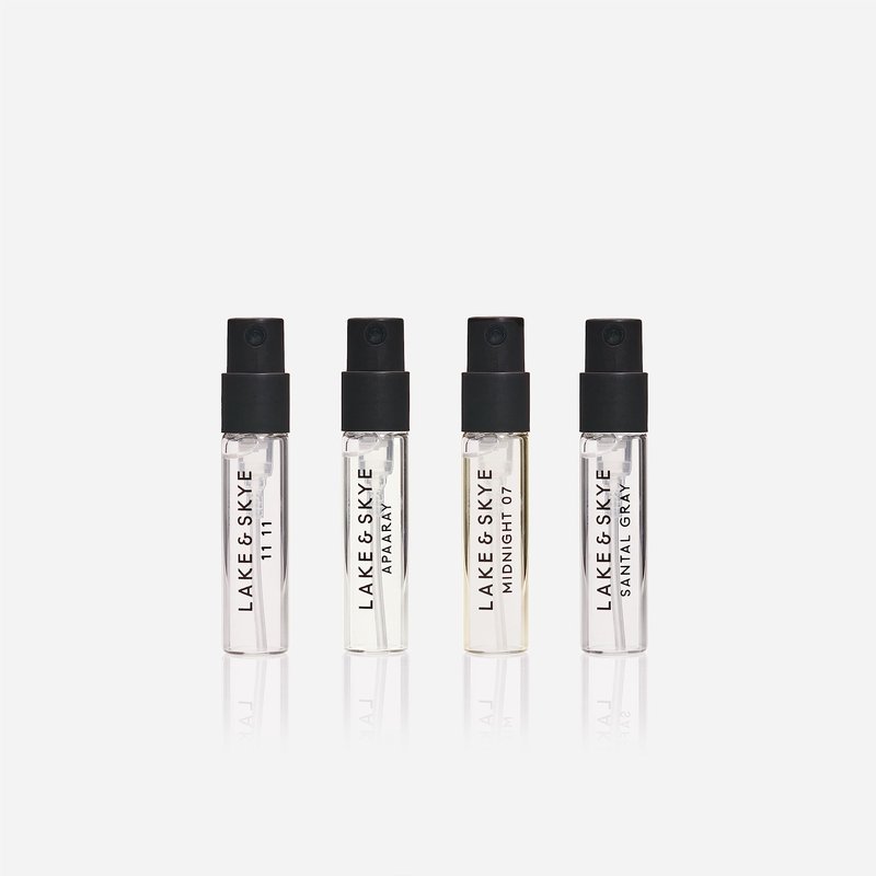 Lake & Skye 4 Piece Discovery Set 4.0 – Includes 11 11, Apaaray, Midnight 07, and Santal Gray