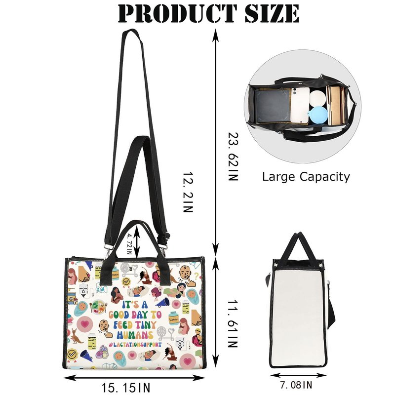 JNIAP Lactation Consultant & Counselor Educator Gifts - Zipper Bag (Feed Tiny Tote)