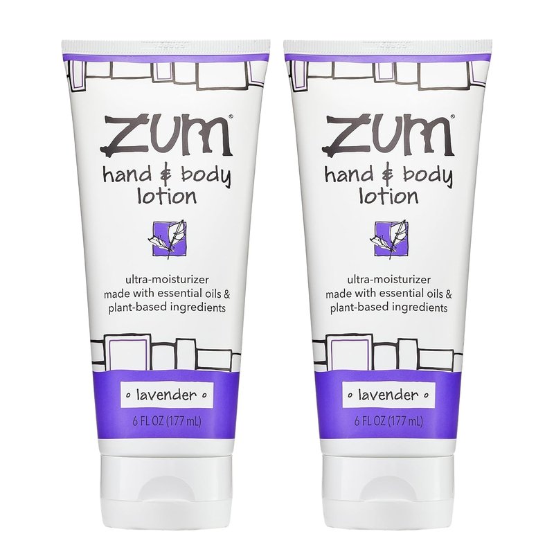 Indigo Wild Hand & Body Lotion - Natural Moisturizer with Shea Butter & Jojoba Oil - Lavender Scent | 6 fl oz (2 Pack)