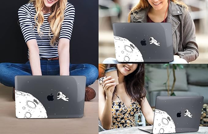 CISSOOK Case for MacBook Pro 14 Inch M5 M4 M3 M2 M1 Chip 2026 2025 2024 2023 2022 2021 Release Model A3434 A3112 A3185 A3401 A2992 A2918 A2779 A2442, Hard Shell Cover for MacBook Pro 14 - Astronaut