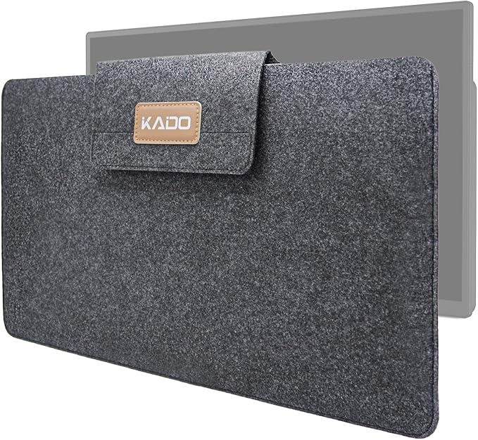 Kado 15.6 Inch Portable Monitor Protective Sleeve Carrying Bag 15.55"x9.25"