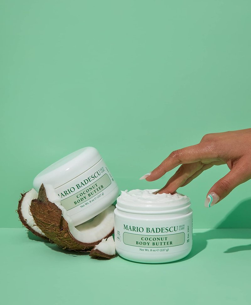 Mario Badescu Coconut Body Butter - Nourishing Body Moisturizer for All Skin Types | Smooth & Radiant Skin
