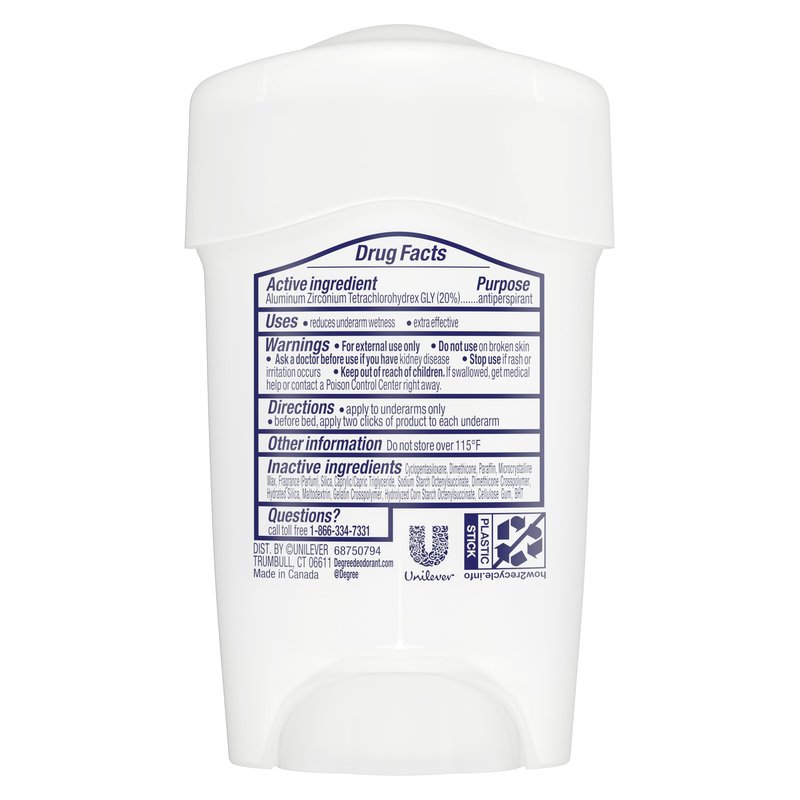 Degree Clinical Protection Antiperspirant Deodorant for Women 3 Pack 72-Hour Sweat & Odor Protection Shower Clean 1.7 oz