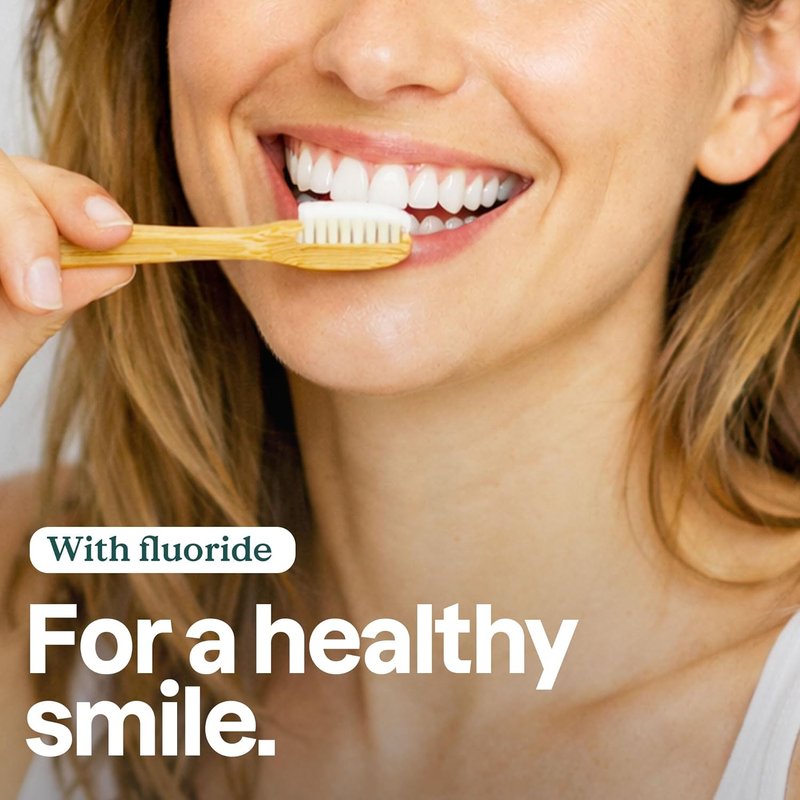 Attitude Enamel Repair Toothpaste - Fluoride & Spearmint Flavor | Vegan, EWG Verified, 4.2 Oz