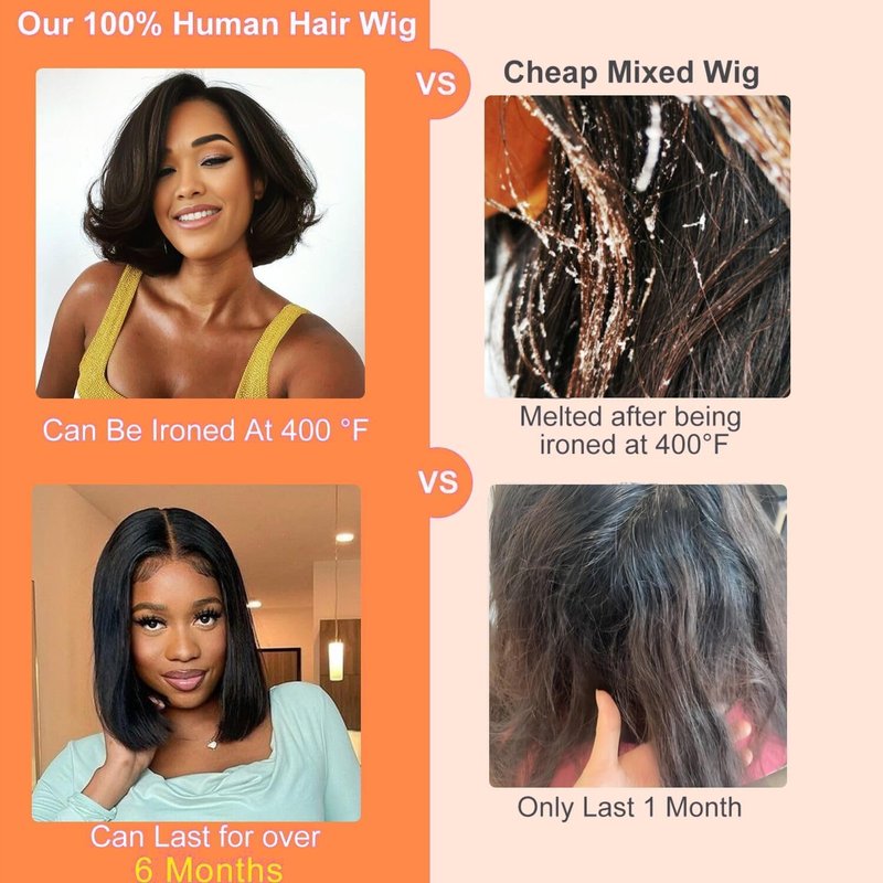 GUDOZO 99J Burgundy Bob Wig Human Hair 12 Inch 4x4 HD Lace Front Glueless Wigs Human Hair Pre Plucked Pre Cut 180% Density Short Straight Bob Wigs for Black Women