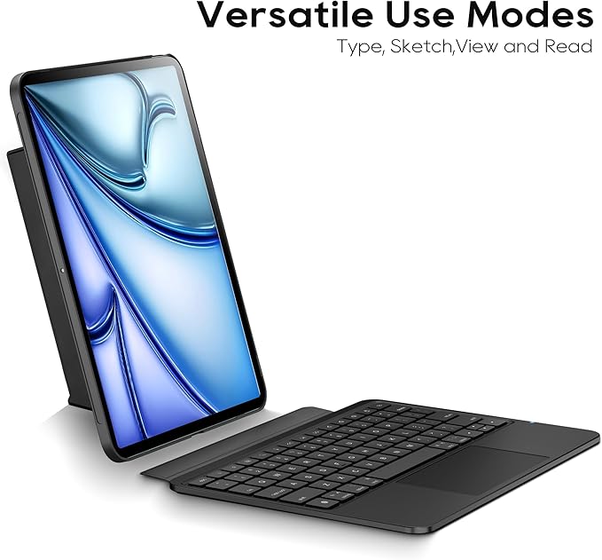 edaiser Detachable Keyboard Case for iPad Air 11 & 5th/4th Gen, Pro 11 inch
