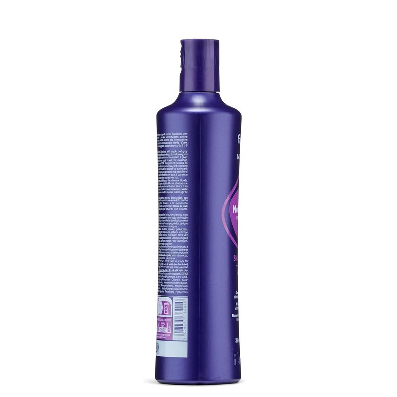 Fanola Wonder No Yellow Purple Shampoo - Color Depositing for Blondes & Grey Hair | 11.83 Fl Oz