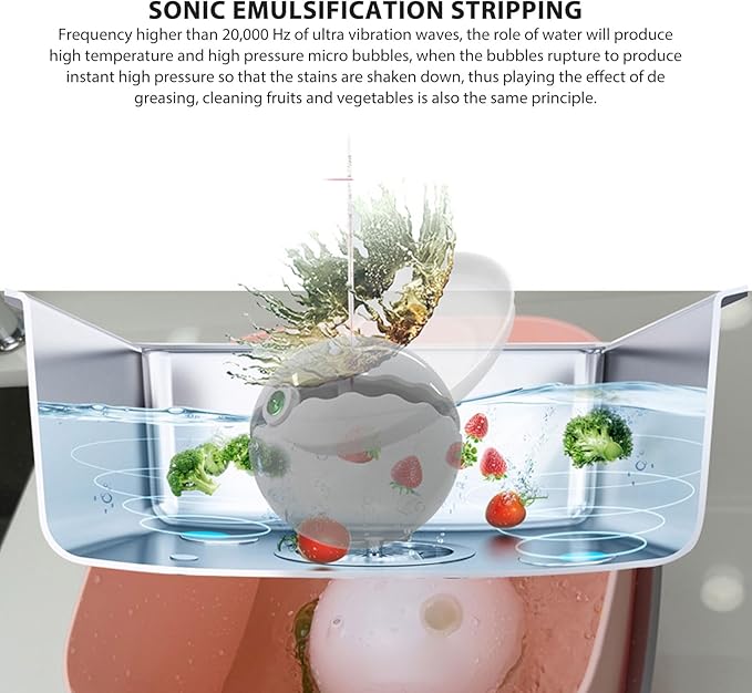 Dishwasher for Sink USB Powered Portable Dish Washing Machine Compatible with Most Kitchen Sinks