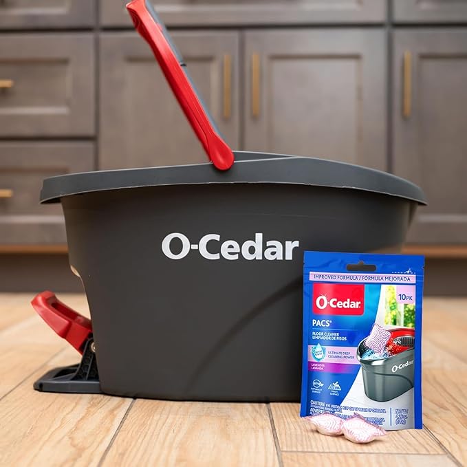 O-Cedar Floor Cleaning 20ct Pacs Lavender Scent 10ct (2-Packs)