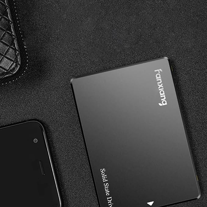 fanxiang S101 4TB SSD SATA III 6Gb/s 2.5" Internal Solid State Drive, Read Speed up to 500MB/sec, 3D NAND SLC Cache for Laptop and PC Desktops(Black)