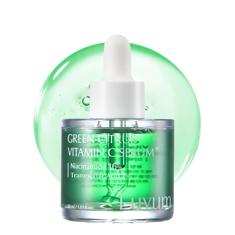 LUVUM Green Citrus Vitamin C Serum - 16% Niacinamide, 7x Vitamin C, 1.01 fl. oz