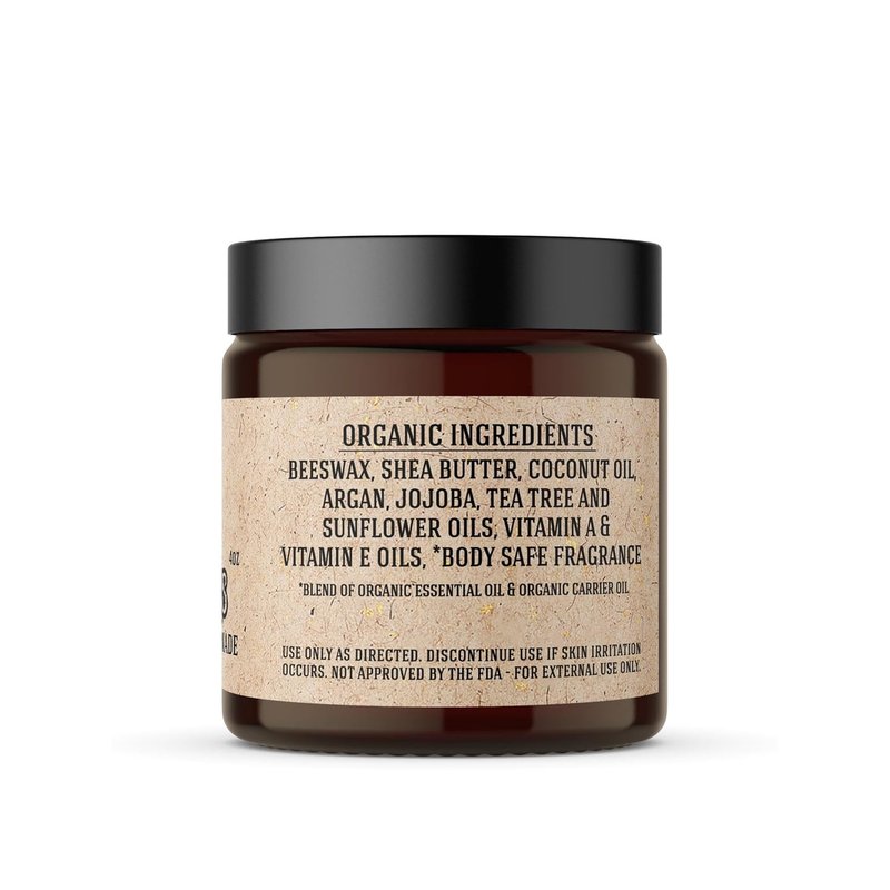 Johnny Slicks Water Based Pomade - Strong Hold, High Shine | Organic Hair Styling for Men - 4 Ounce Rugged