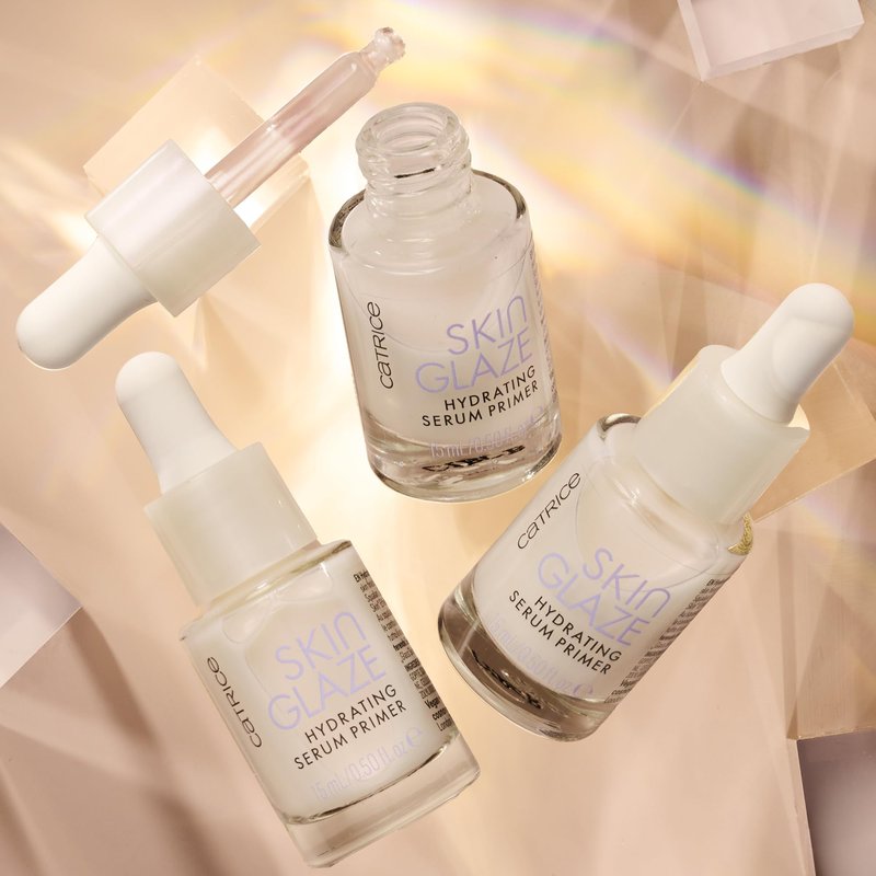 Catrice | Skin Glaze Hydrating Serum Primer | Glass Skin, Hydrating Effect & Prolongs Makeup Wear | Vegan & Cruelty Free