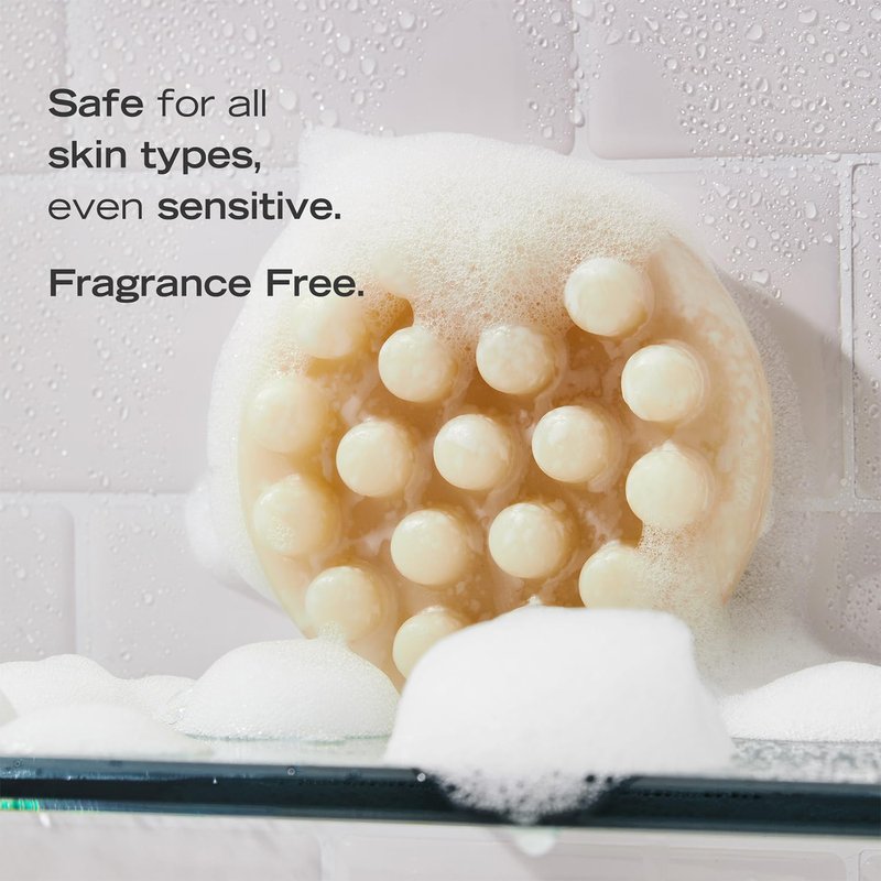 First Aid Beauty Gentle Cleansing Bar - Luxurious Fragrance-Free Soap with Squalane & Shea Butter | 4.5 oz, 3ct