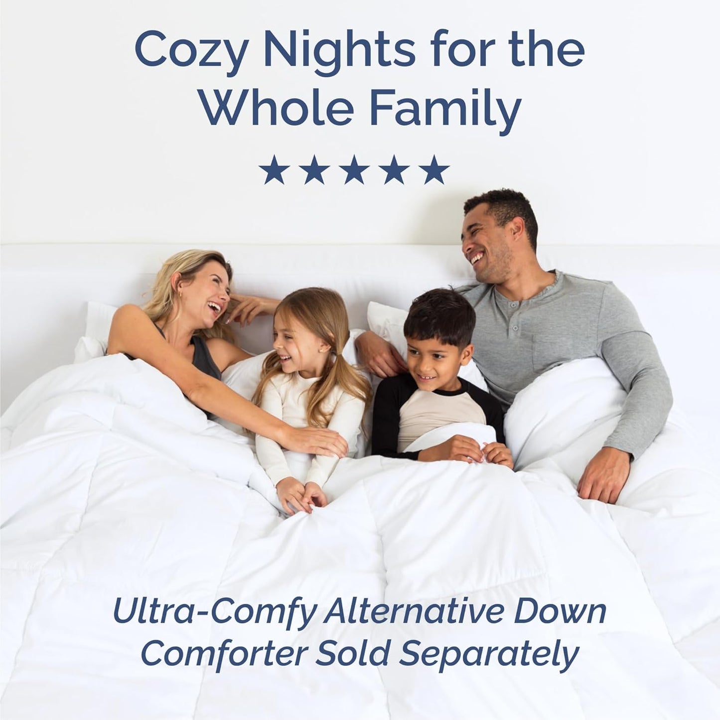 Queen Size 4-Piece Sheet Set | Skiennix Comfy Breathable Cooling Bed Sheets - Ultra-Soft, Deep Pockets, Sky Blue
