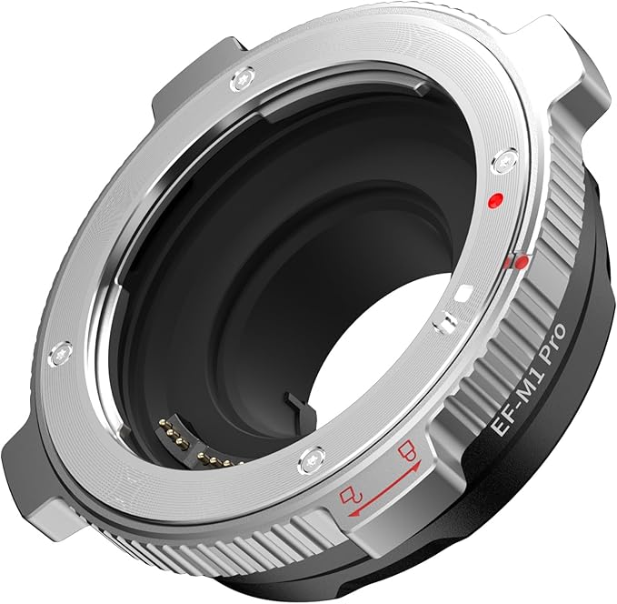 Viltrox EF-M1 Pro Auto Focus Lens Adapter for Canon EF/EF-S Lenses to Micro Four Thirds M4/3 Cameras