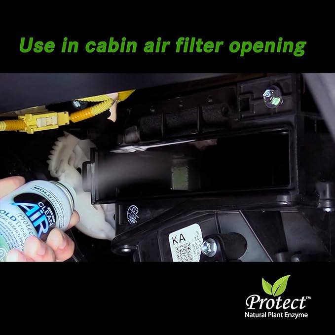 Protectâ¢ Automotive AC Vent Treatment - Revitalize Your Car's Interior The Green Automotive Mold-Odor Treatment Solution. Say Goodbye to Unpleasant Odors and Hello to a Fresh and Protected Cabin
