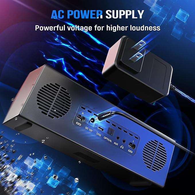 FIFINE 2.1 Computer Speakers with Subwoofer, Gaming Speaker for PC with RGB & Bluetooth, Volume Control & 3.5mm Aux Input, AC Powered Desktop Speakers for Monitor TV Mobile - AmpliGame A22