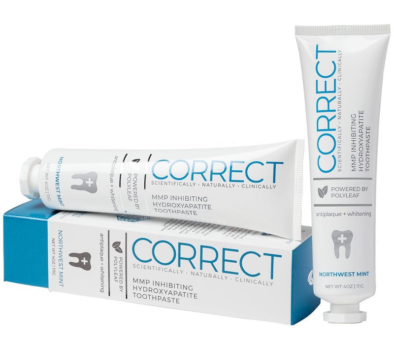 Fluoride-Free Nano-Hydroxyapatite Toothpaste – Whitening, Sensitive Teeth, MMP Inhibiting, Antiplaque, Remineralizing, Created by Doctors + Dentists for Gum Health, SLS-Free, Made in USA, 4oz, 2-Pack