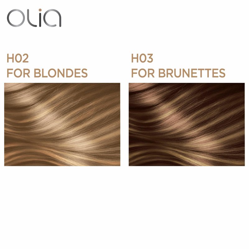 Garnier Olia Ammonia-Free Permanent Hair Dye Highlighting Kit, Oil-Rich Formula for Multidimensional Hair Color with Up to 4 Levels of Lift, Vegan & Cruelty Free, H02 Highlights for Blondes, 2 Count