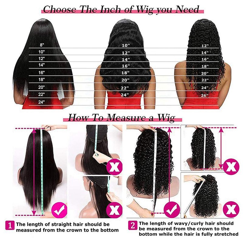 Youngirl Deep Wave Headband Wig Human Hair 14 Inch Curly Headband Wigs for Black Women Human Hair Glueless None Lace Front Wigs Brazilian Virgin Hair Wig Machine Made 150% Density Natural Black Color