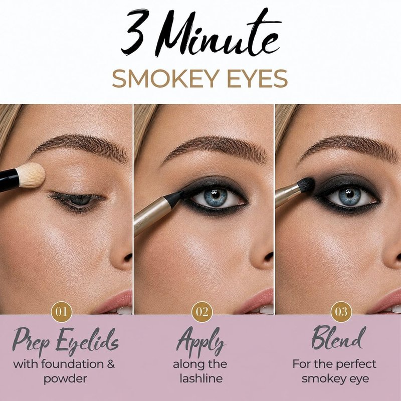 Artisan L'uxe Beauty Velvet Jumbo Black Eyeliner with Free Sharpener | Blendable Makeup for Smokey Eyes - Waterproof Smudge Proof Pencil Eyeliner, Built-in Smudger & Long Lasting
