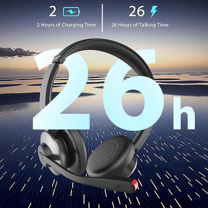 Wireless Headset with Microphone