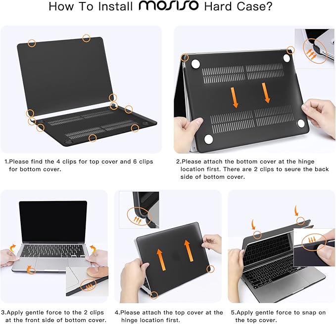 MOSISO Compatible with MacBook Air 13 inch Case M5 2026 M4 2025 M3 M2 2024-2022 A3449 A3240 A3113 A2681,Hard Shell&Sleeve Bag&Keyboard Skin&Webcam Cover&ScreenFilm for MacBook Air 13.6,Imperial Purple