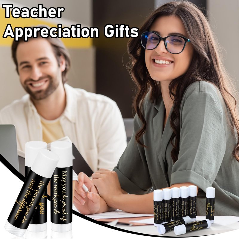50 Pack Fathers Day Dad Gifts Bulk, Lip Balm Small Bulk Gifts for Men Adults Dad Husband, Party Favors Prizes Moisturizing Lip Gloss for Coworker Employee Staff Men(Be Proud)