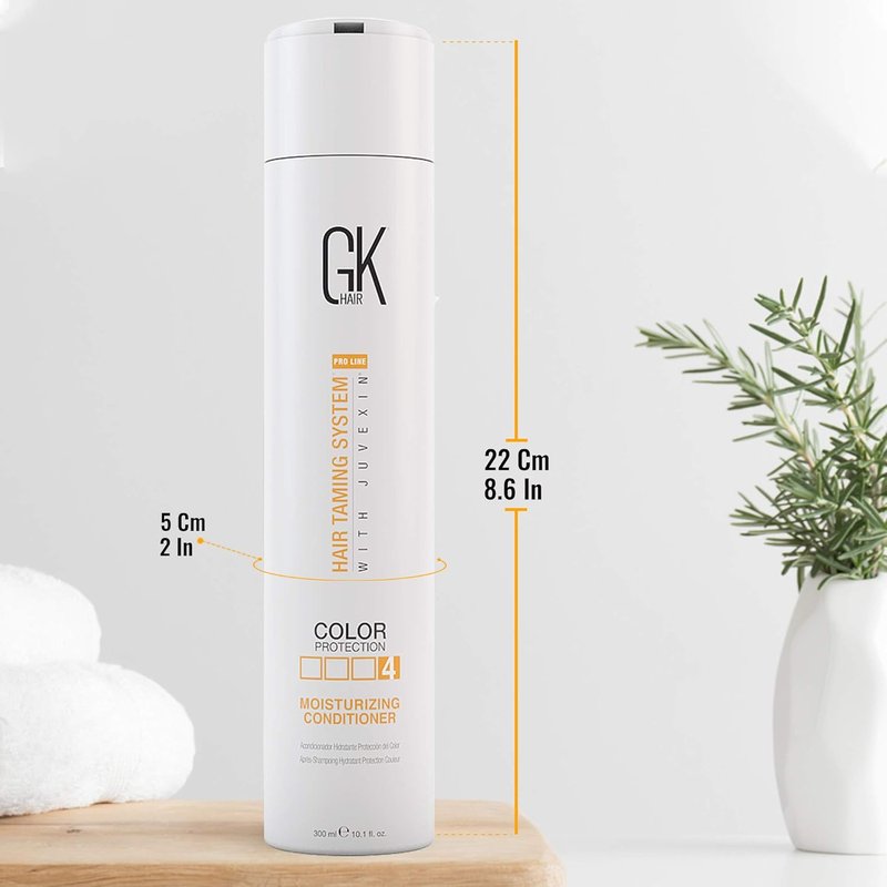 GK Hair Moisturizing Conditioner - Silver Bombshell for Blonde & Gray Hair | 10.1 fl. oz (300 ml)