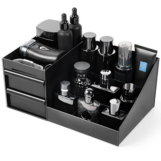 EXIN DECHEN Cologne Organizer for Men,Cologne Stand,Organizador de Perfumes,Dresser Organizer Countertop,Mens Bedroom Essentials,Room Decor for Mens,Gifts for Men,Fathers Day Gift for Dad
