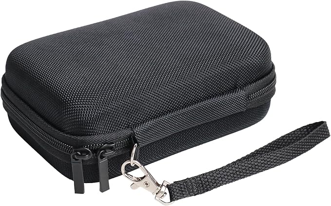 inDomit Labels Printer Case Compatible with Nelko P21/TYPONOS P21/Niimbot D11/Phomemo D30 D35/JADENS D11/ORGBRO X1 X3 S001 Label Maker Machine, Mesh Pocket for Label Printer Tape Accessories