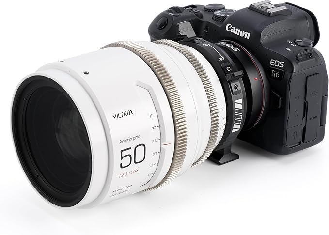 SNIPIZ PL-RF Lens Mount Adapter with Rotary Lock, Compatible with PL Lens to Canon RF Mount Cameras