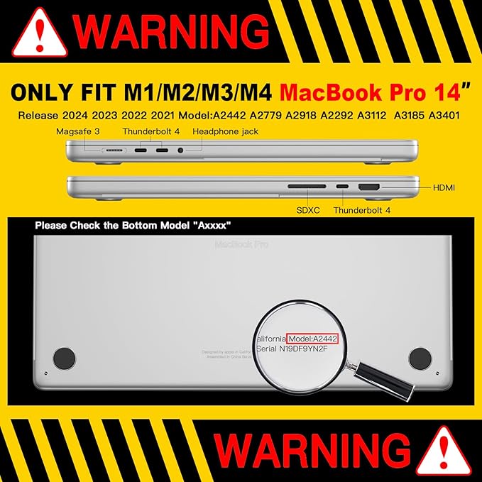 CISSOOK Case for MacBook Pro 14 Inch M5 M4 M3 M2 M1 Chip 2026 2025 2024 2023 2022 2021 Release Model A3434 A3112 A3185 A3401 A2992 A2918 A2779 A2442, Hard Shell Cover for MacBook Pro 14 - Astronaut