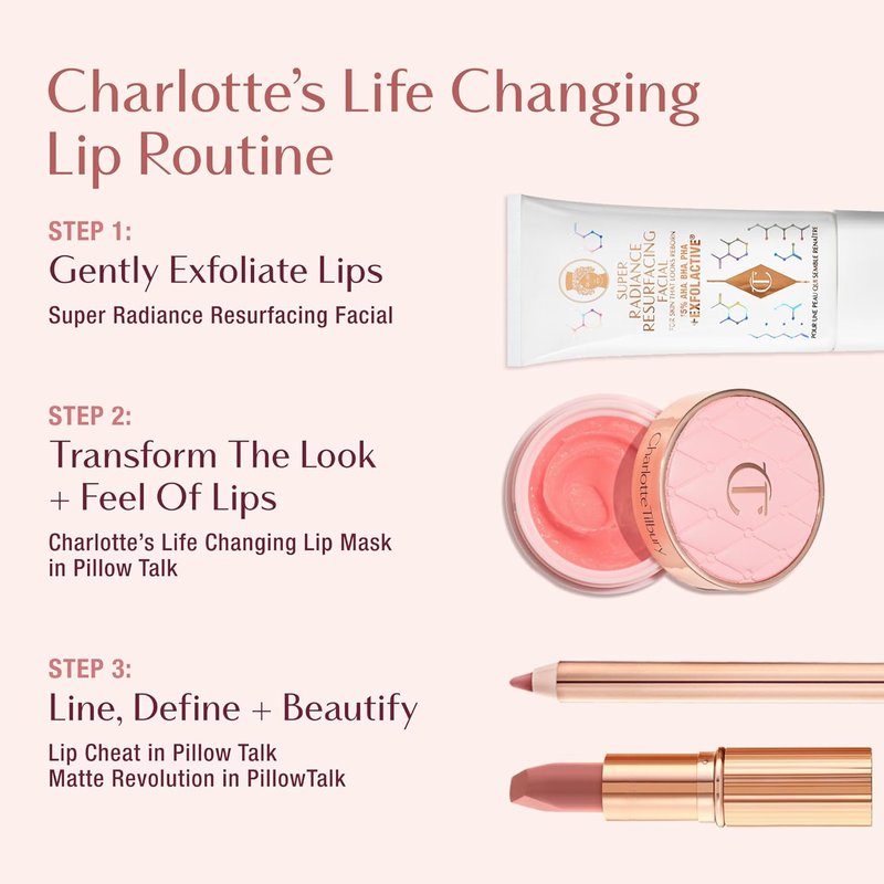 Charlotte Tilbury Lip Cheat Lip Liner Pencil - Define & Enhance Lips with Jojoba Oil | Waterproof & Smudge-Proof