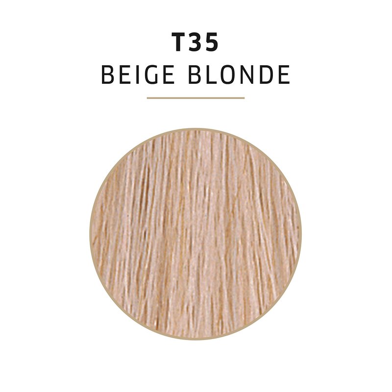WELLA Color Charm Hair Toner, Neutralize Brass With Liquifuse Technology, T35 Beige Blonde, 1.4 oz (Pack of 2)
