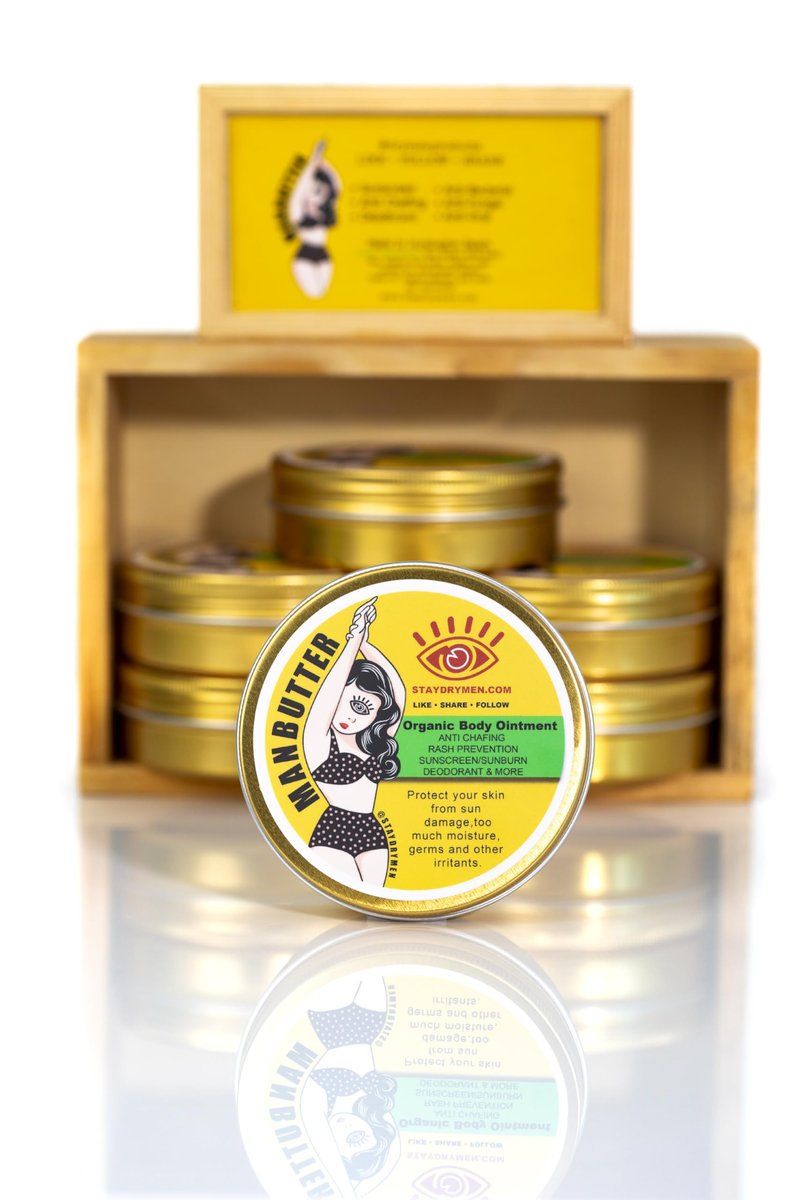 Drymen Products Manbutter Body Butter 4oz Full Skincare Healing Balm for Dry Skin Nourishing Moisturizer Natural Ingredients Soothing Relief