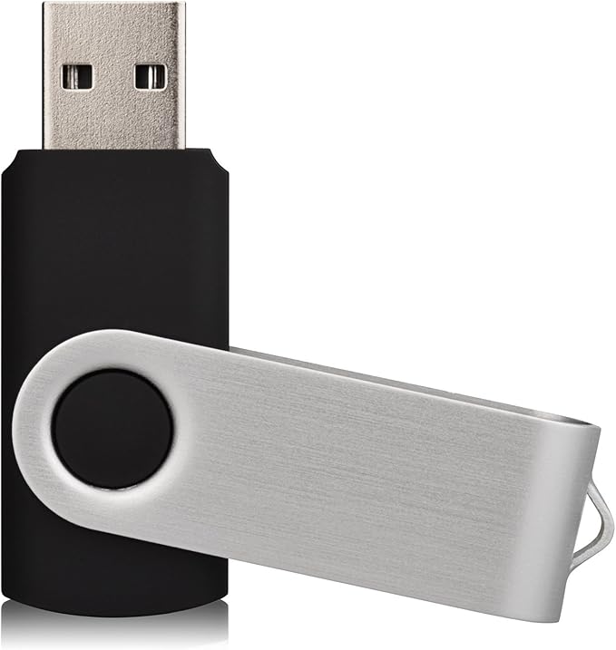 KALSAN 50 Pack 16GB USB Flash Drives - 50 Pack USB 2.0 Memory Sticks - Black
