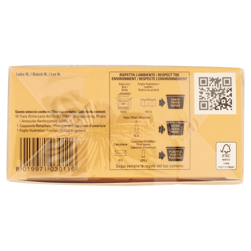 SOCO KERAMINE H Fiale AVORIO Capelli Secchi-Sottili Haircare