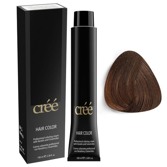 Cree Professional 7.99 - Cinnamon Permanent Hair Color - Long Lasting, Rich Vibrant - Gray Coverage 100ml - 3.4 fl.oz.
