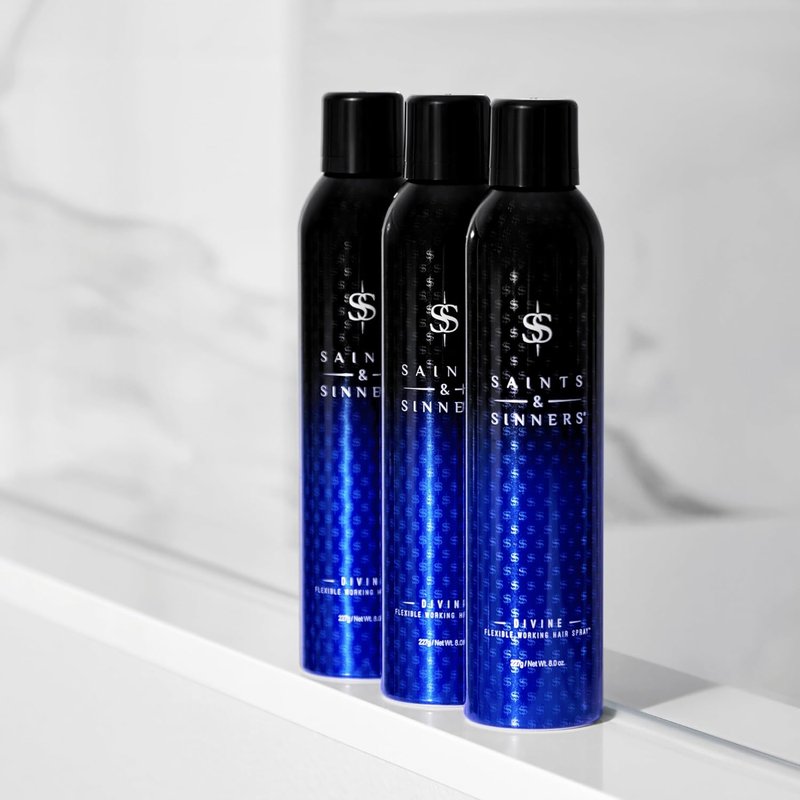 Divine Flexible Working Hair Spray - Long-Lasting Volume & Maximum Hold | Touchable & Brushable Finish