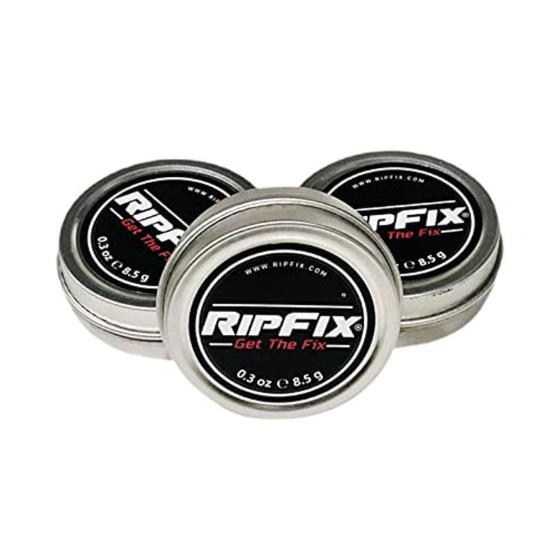 RipFix Hand Repair Balm - Moisturizing Salve for Dry, Cracked Hands | 3 Travel Tins (0.3 oz Each)
