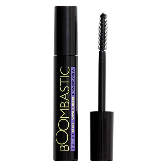 GOSH Boombastic Mascara - Extreme Volume & Long-lasting Formula | Precise XL Brush, 001 Black