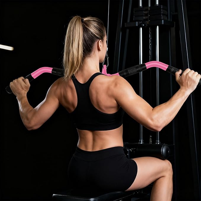 WNOEY LAT Pulldown Attachments, Cable Machine Attachment Gym Accessories, Cable Attachments for Gym, Home Gym Accessories