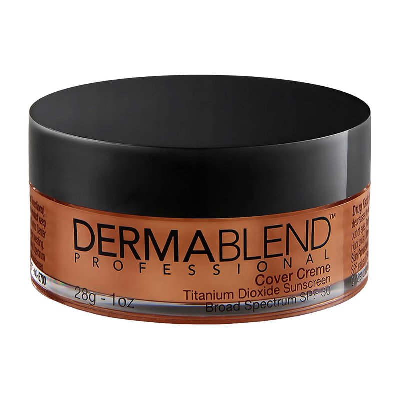 Dermablend Cover Creme High Coverage Foundation with SPF 30, 65W Golden Bronze, 1 Oz.