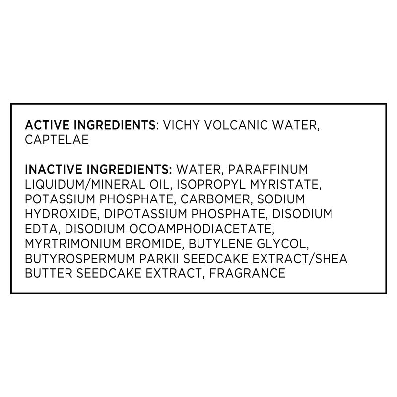 Vichy Pureté Thermale 3-in-1 One Step Facial Cleanser, Gentle Cleansing Milk, Toner, and Makeup Remover, Pack of 3