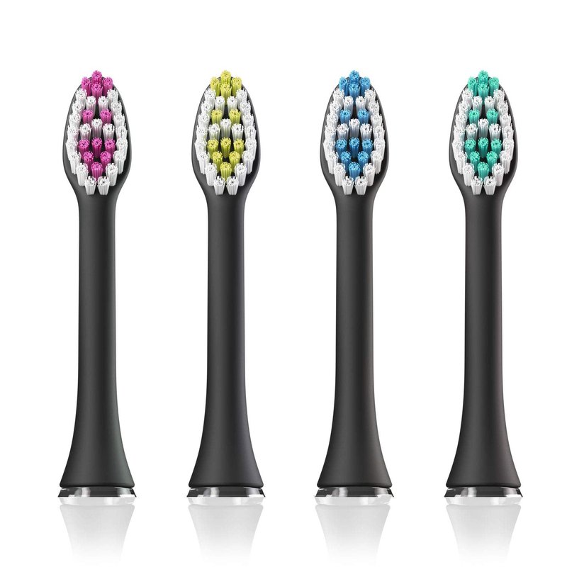 Acteh Sonic Electric Toothbrush, Rechargeable Toothbrush w/ 3 Brushing Modes, 2min. auto-Timer, 30sec. Quad-Reminder and Long-Lasting, Extended Charge Battery (White)